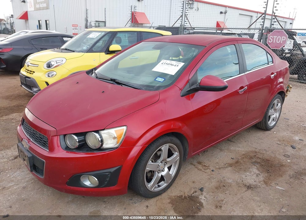 2012 CHEVROLET SONIC VIN: 1G1JE5SH4C4139009