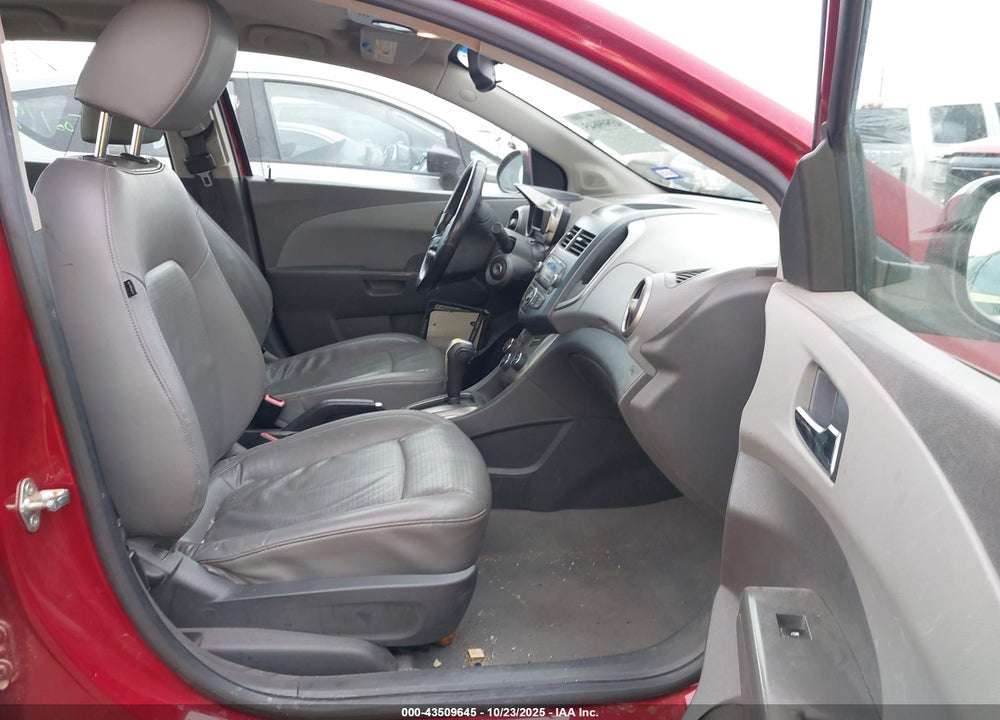 2012 CHEVROLET SONIC VIN: 1G1JE5SH4C4139009