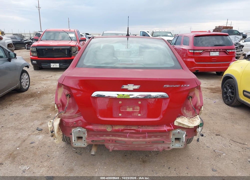 2012 CHEVROLET SONIC VIN: 1G1JE5SH4C4139009