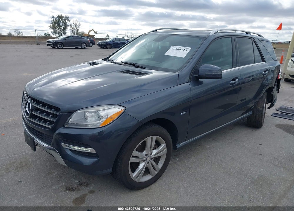 2012 MERCEDES-BENZ ML 350 4MATIC VIN: 4JGDA5HBXCA030635