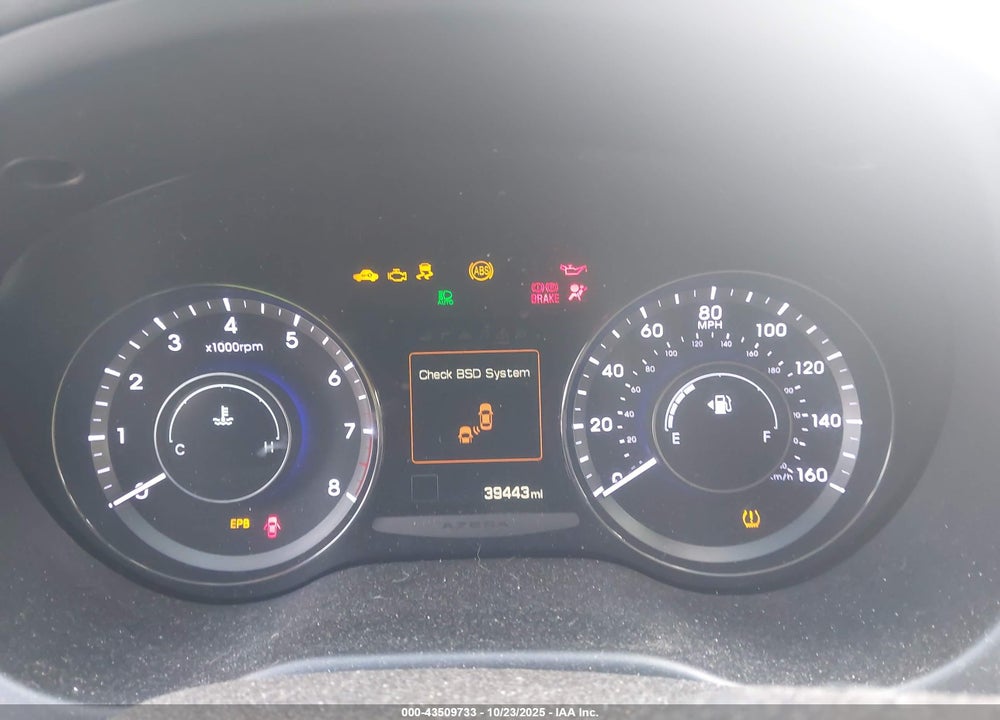 2016 HYUNDAI AZERA LIMITED VIN: KMHFH4JG4GA508039