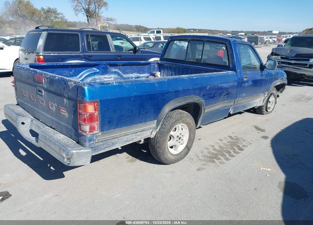 1994 DODGE DAKOTA VIN: 1B7FL26Y6RS625983