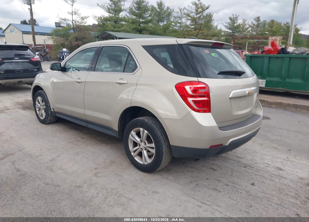 2016 CHEVROLET EQUINOX VIN: 2GNALBEK0G1136541