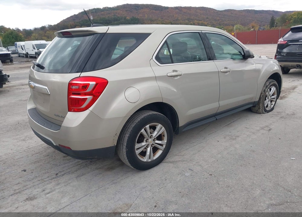 2016 CHEVROLET EQUINOX VIN: 2GNALBEK0G1136541
