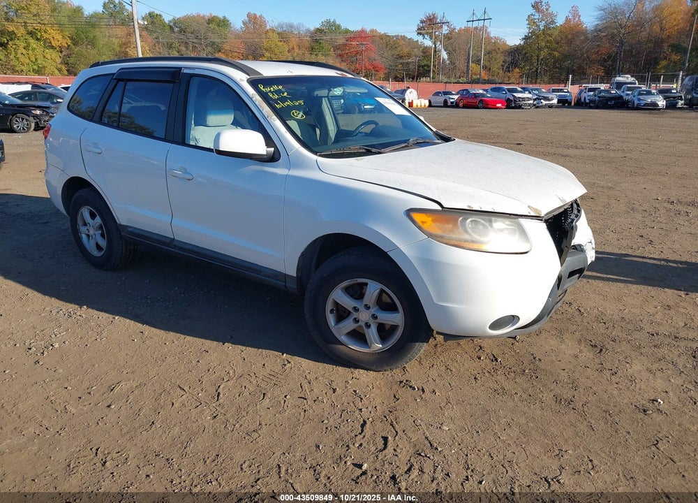 2008 HYUNDAI SANTA FE GLS VIN: 5NMSG13D68H140784