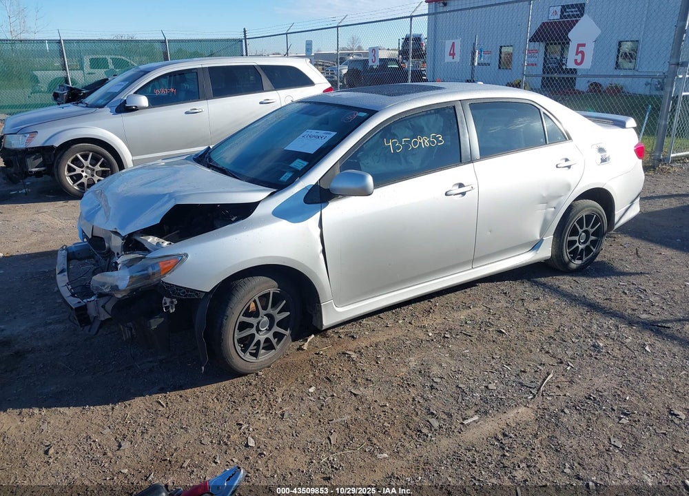 2010 TOYOTA COROLLA S VIN: 1NXBU4EE8AZ343167