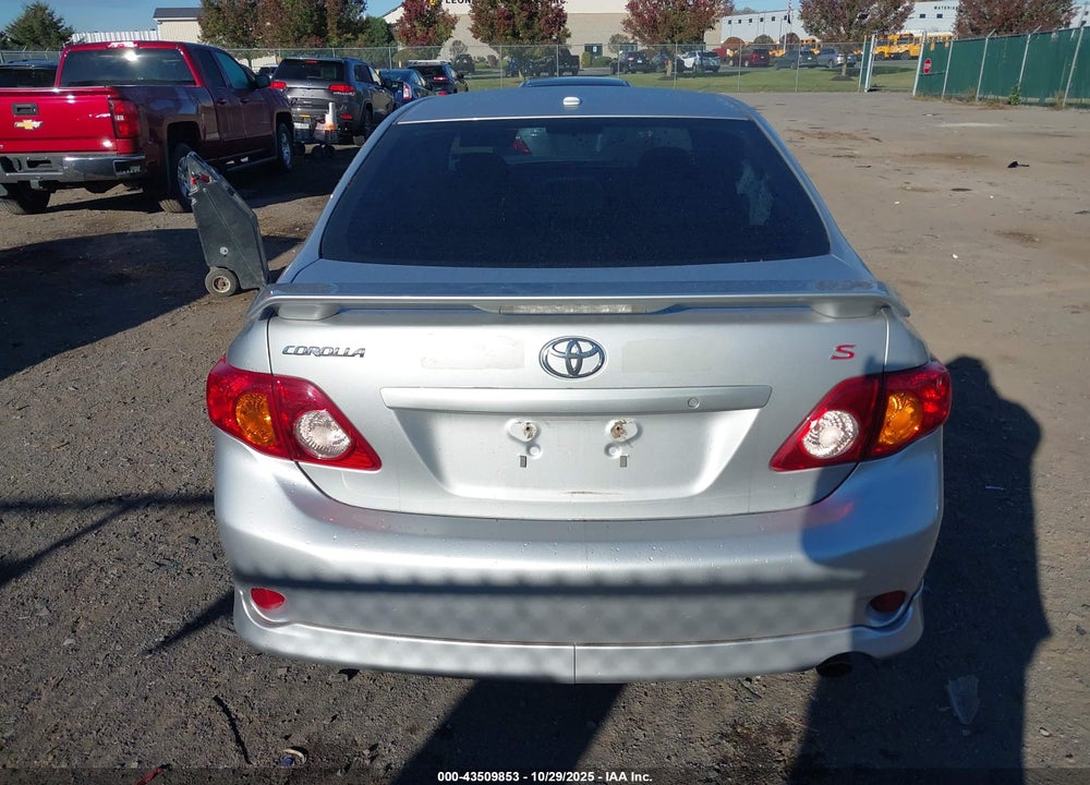 2010 TOYOTA COROLLA S VIN: 1NXBU4EE8AZ343167