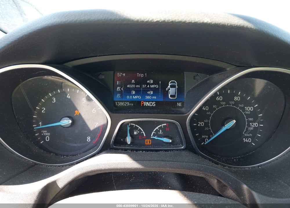 2017 FORD FOCUS SEL VIN: 1FADP3H25HL328096