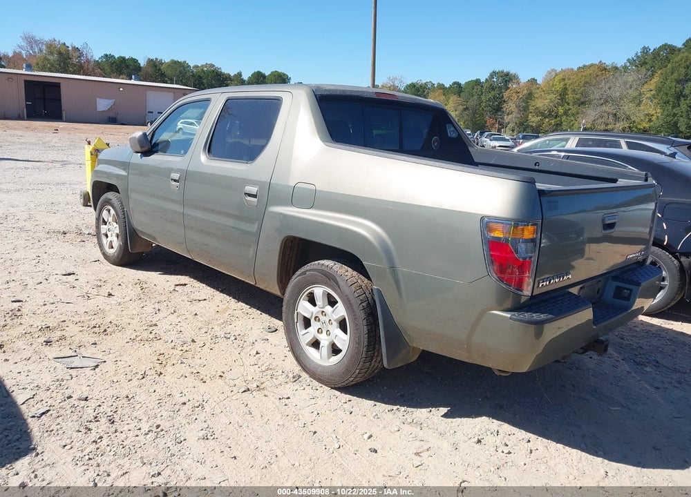 2007 HONDA RIDGELINE RTS VIN: 2HJYK16417H505303