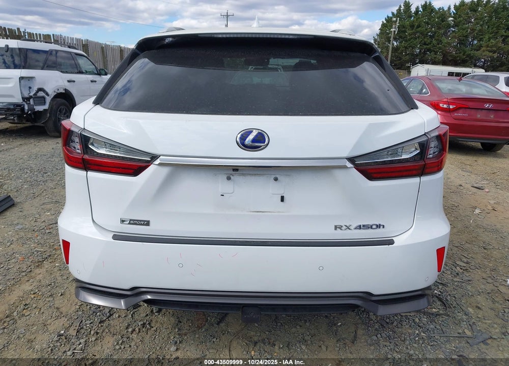 2018 LEXUS RX 450H VIN: 2T2BGMCA3JC025414