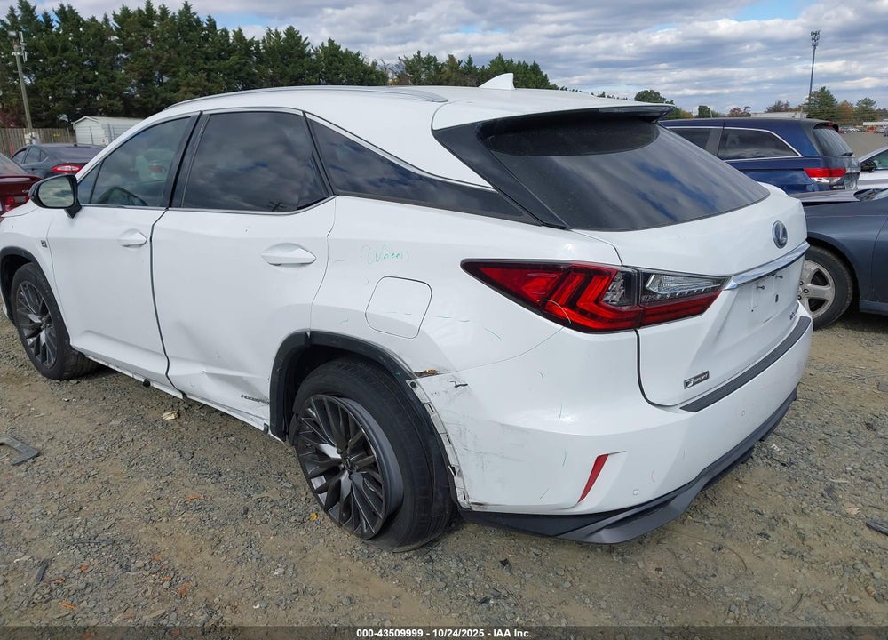 2018 LEXUS RX 450H VIN: 2T2BGMCA3JC025414