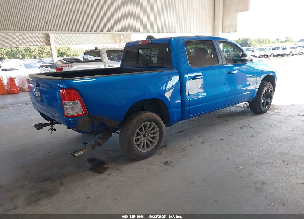 2020 RAM 1500 BIG HORN 4X4 5'7 BOX VIN: 1C6SRFFT2LN382923