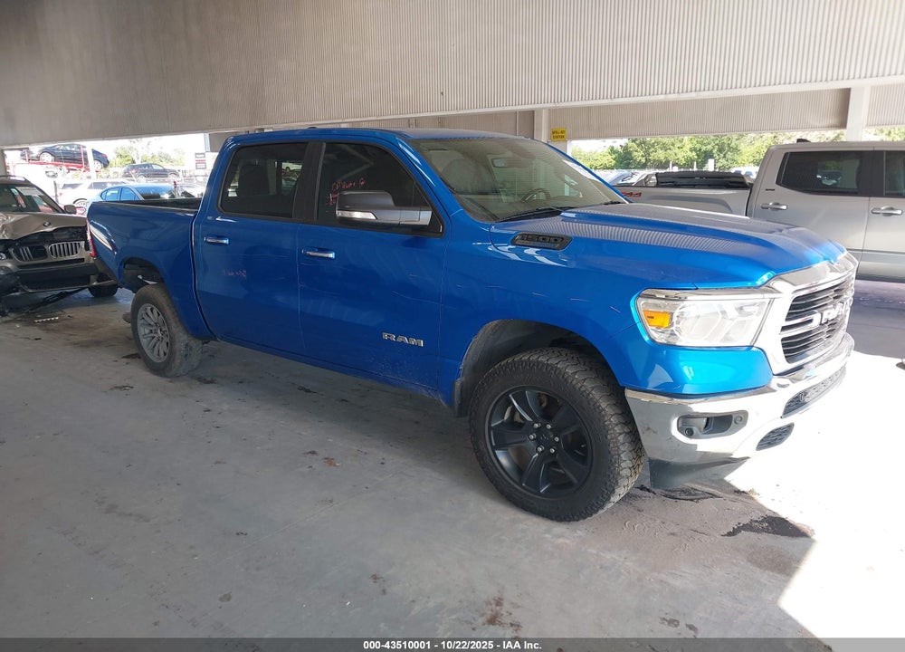 2020 RAM 1500 BIG HORN 4X4 5'7 BOX VIN: 1C6SRFFT2LN382923