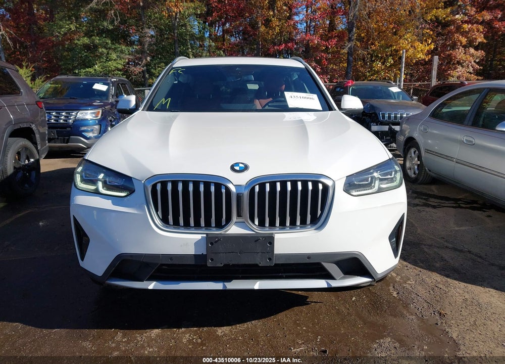 2022 BMW X3 VIN: 5UX53DP04N9K58324