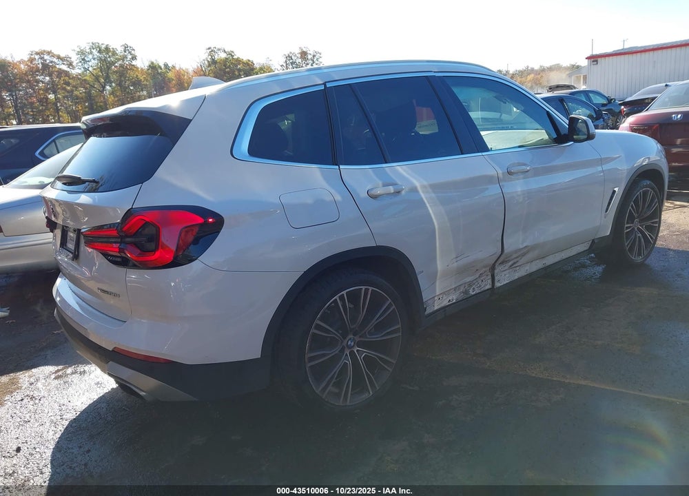 2022 BMW X3 VIN: 5UX53DP04N9K58324