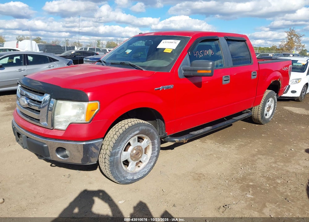 2009 FORD F-150 VIN: 1FTRW14879KC91934