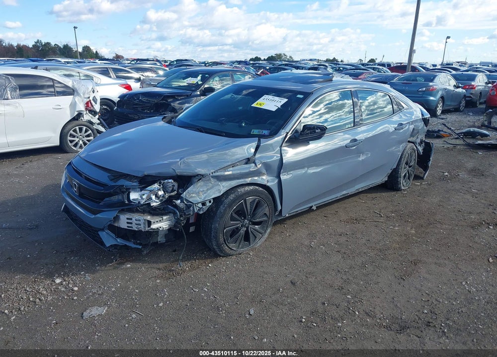 2019 HONDA CIVIC VIN: SHHFK7H61KU400948