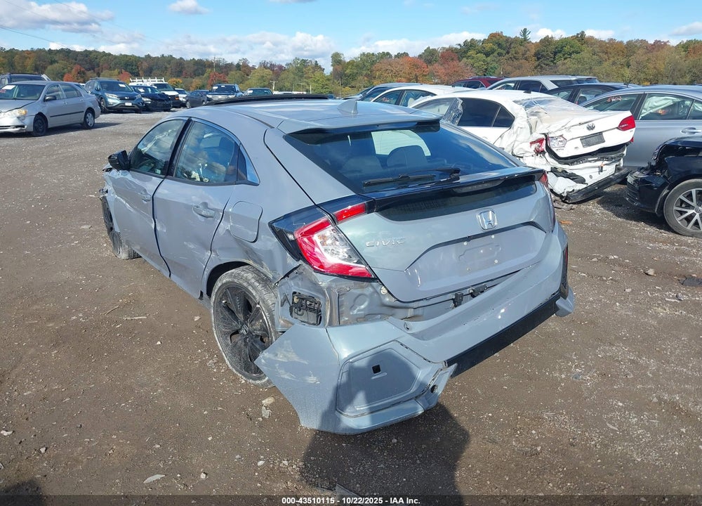 2019 HONDA CIVIC VIN: SHHFK7H61KU400948