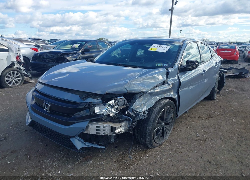 2019 HONDA CIVIC VIN: SHHFK7H61KU400948