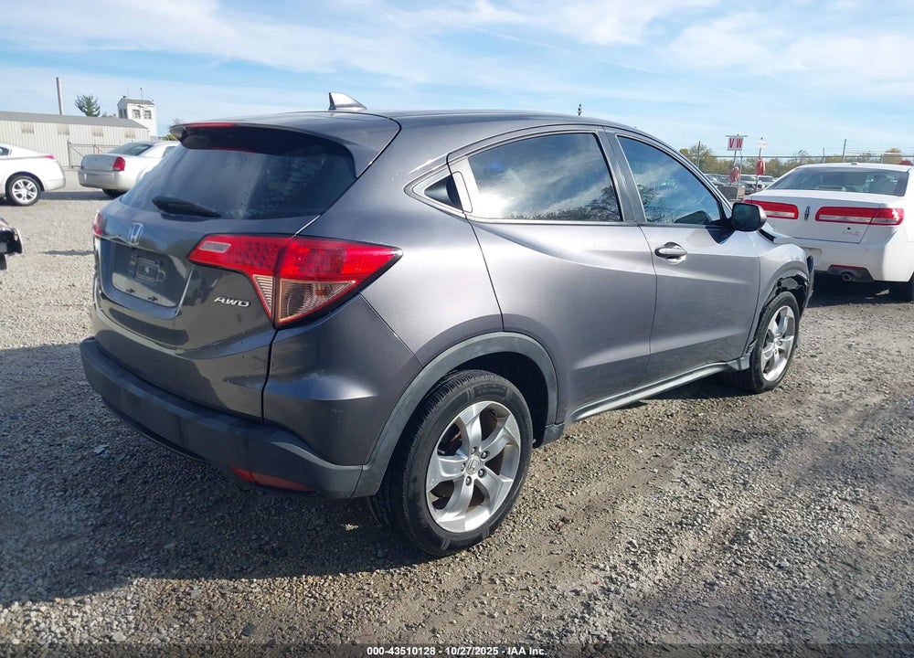 2017 HONDA HR-V VIN: 3CZRU6H35HG704774