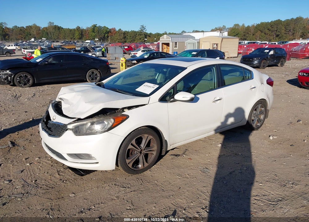 2016 KIA FORTE EX VIN: KNAFZ4A86G5553547
