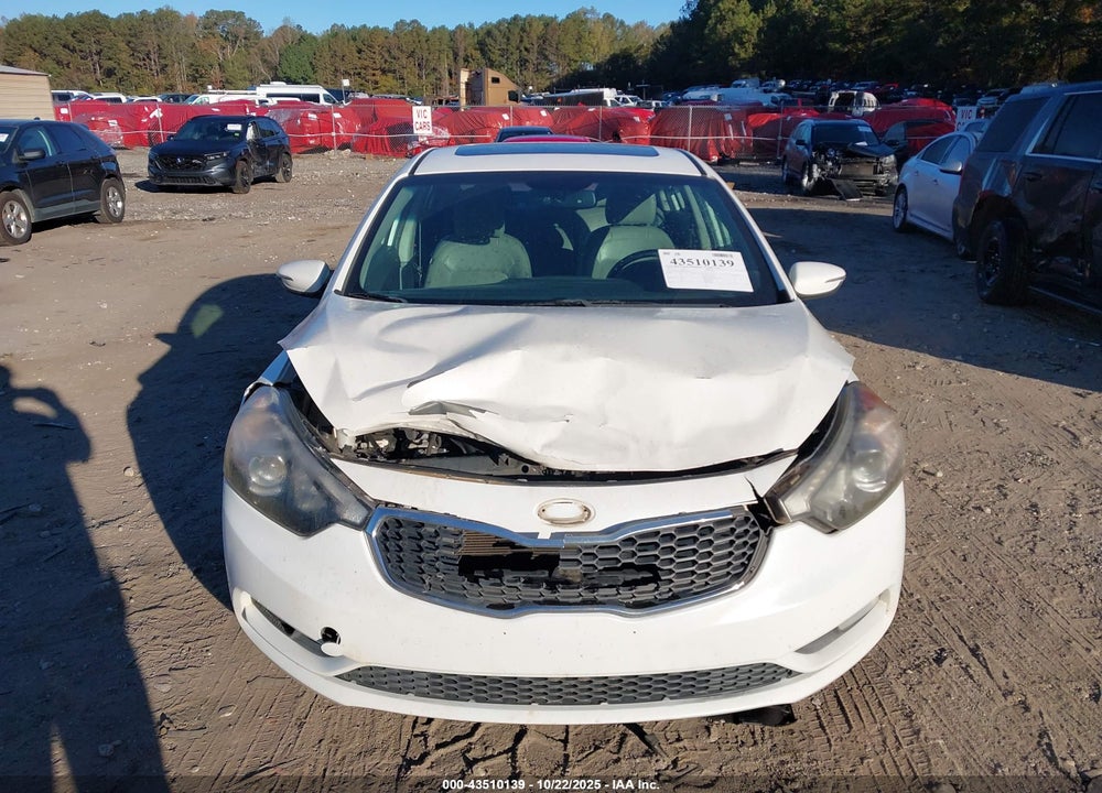 2016 KIA FORTE EX VIN: KNAFZ4A86G5553547