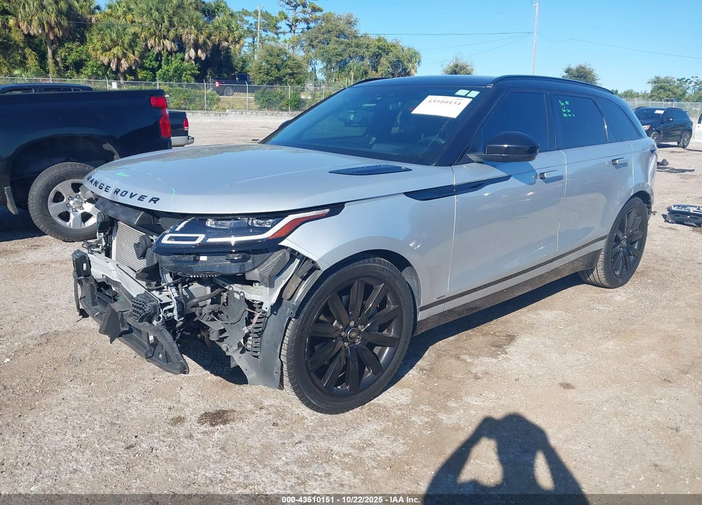 2020 LAND ROVER RANGE ROVER VELAR VIN: SALYK2FV4LA264292