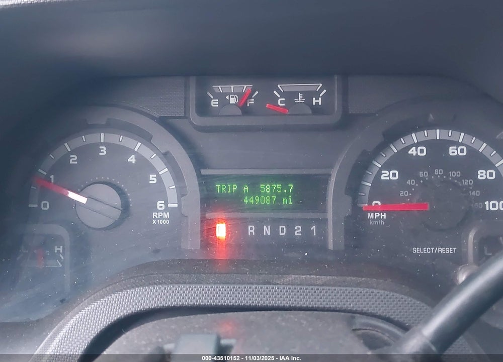 2009 FORD E-350 SUPER DUTY XL/XLT VIN: 1FBSS31L49DA31596