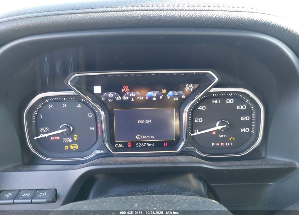 2019 GMC SIERRA 1500 AT4 VIN: 1GTP9EELXKZ218790