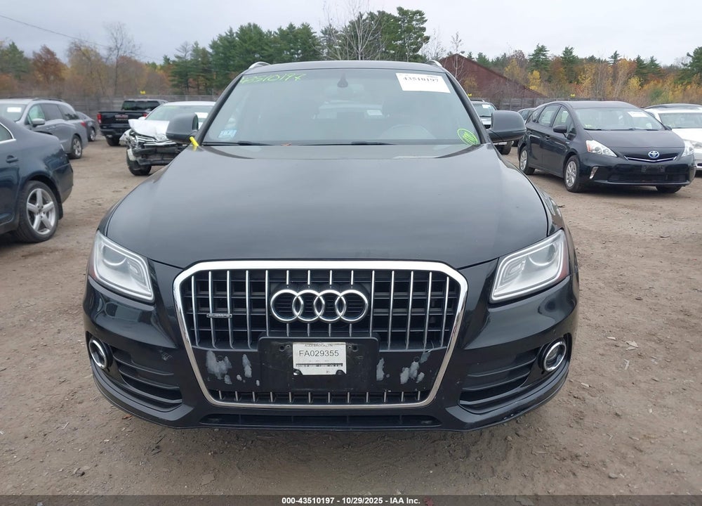 2015 AUDI Q5 2.0T PREMIUM VIN: WA1LFBFP3FA029355