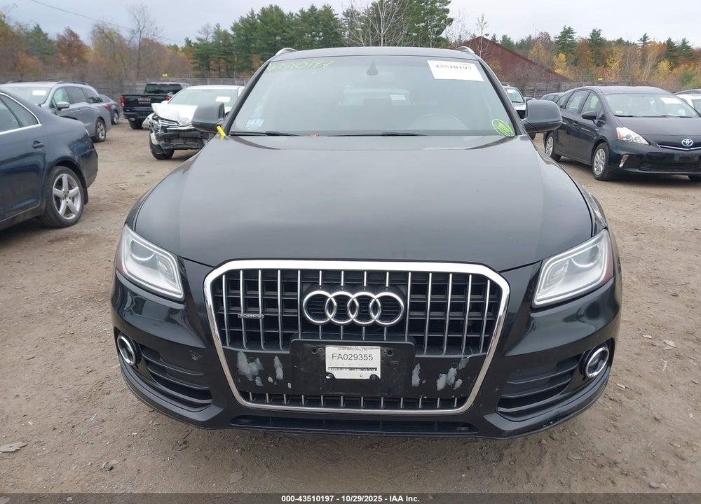 2015 AUDI Q5 2.0T PREMIUM VIN: WA1LFBFP3FA029355