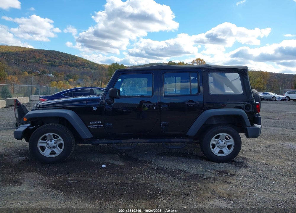 2013 JEEP WRANGLER UNLIMITED SPORT VIN: 1C4BJWDG0DL688747