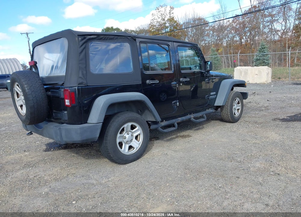 2013 JEEP WRANGLER UNLIMITED SPORT VIN: 1C4BJWDG0DL688747