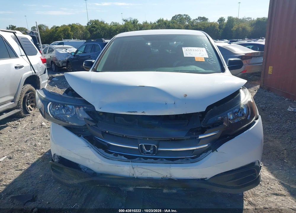 2012 HONDA CR-V LX VIN: 2HKRM3H39CH507899