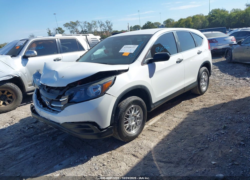 2012 HONDA CR-V LX VIN: 2HKRM3H39CH507899