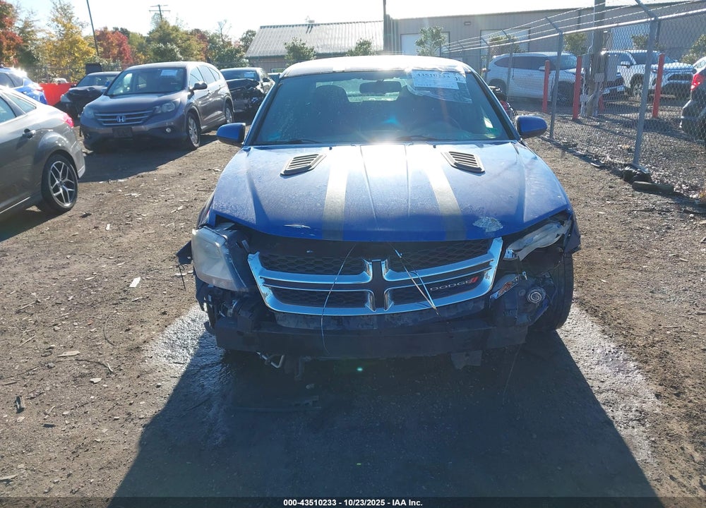 2012 DODGE AVENGER VIN: 1C3CDZCB6CN183337
