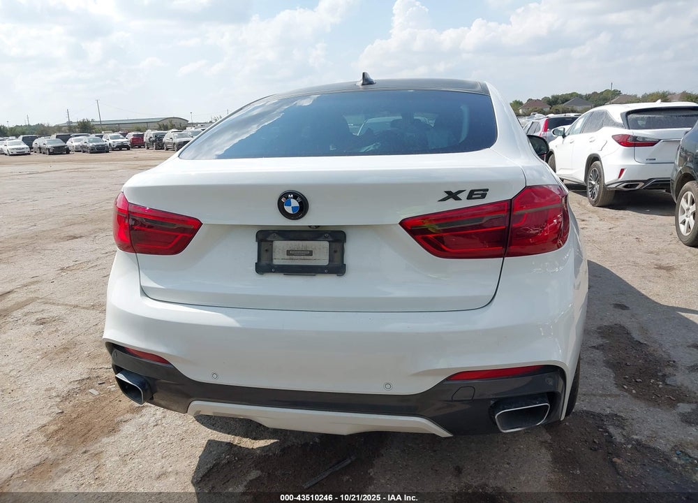 2016 BMW X6 XDRIVE35I VIN: 5UXKU2C54G0N82404