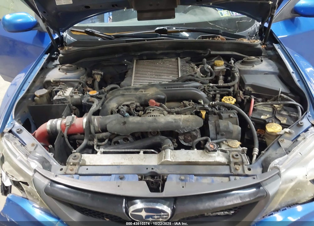 2011 SUBARU IMPREZA WRX VIN: JF1GR7E68BG810342
