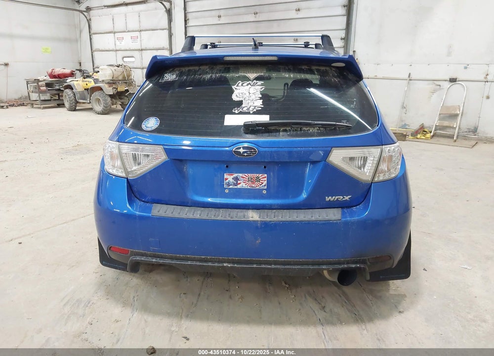 2011 SUBARU IMPREZA WRX VIN: JF1GR7E68BG810342