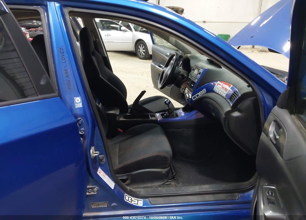2011 SUBARU IMPREZA WRX VIN: JF1GR7E68BG810342