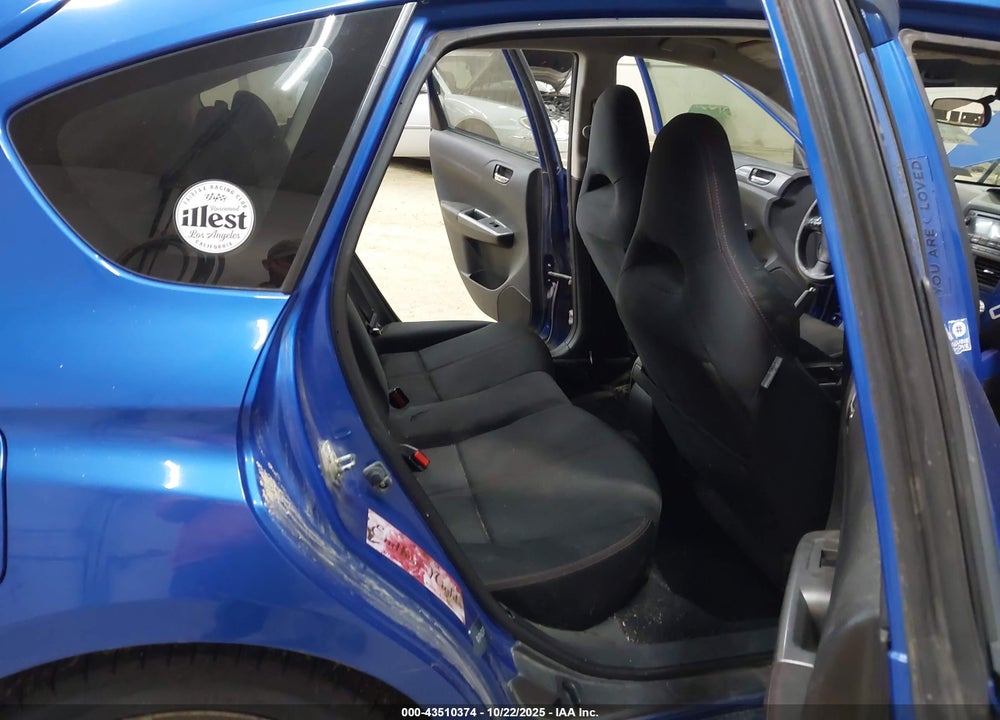 2011 SUBARU IMPREZA WRX VIN: JF1GR7E68BG810342