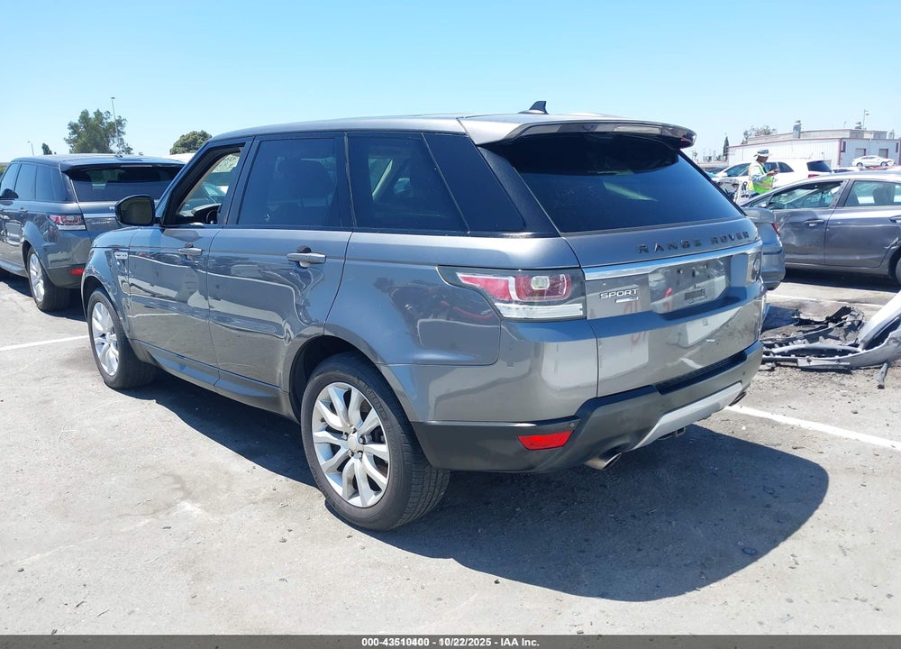 2015 LAND ROVER RANGE ROVER SPORT 3.0L V6 SUPERCHARGED HSE VIN: SALWR2VF4FA525356