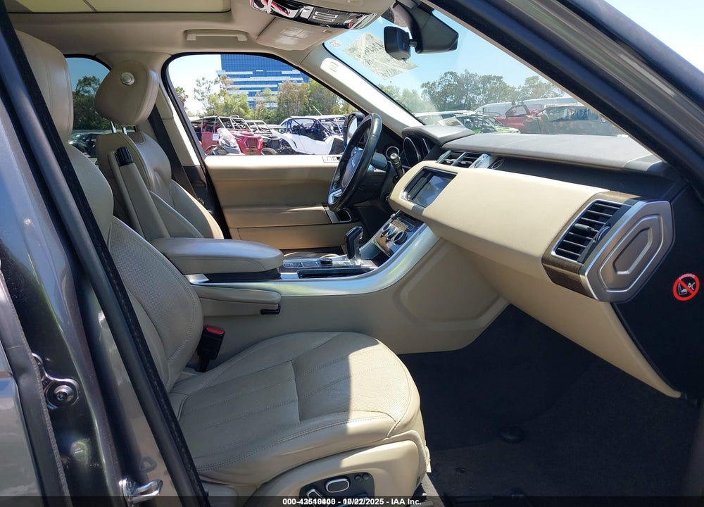 2015 LAND ROVER RANGE ROVER SPORT 3.0L V6 SUPERCHARGED HSE VIN: SALWR2VF4FA525356