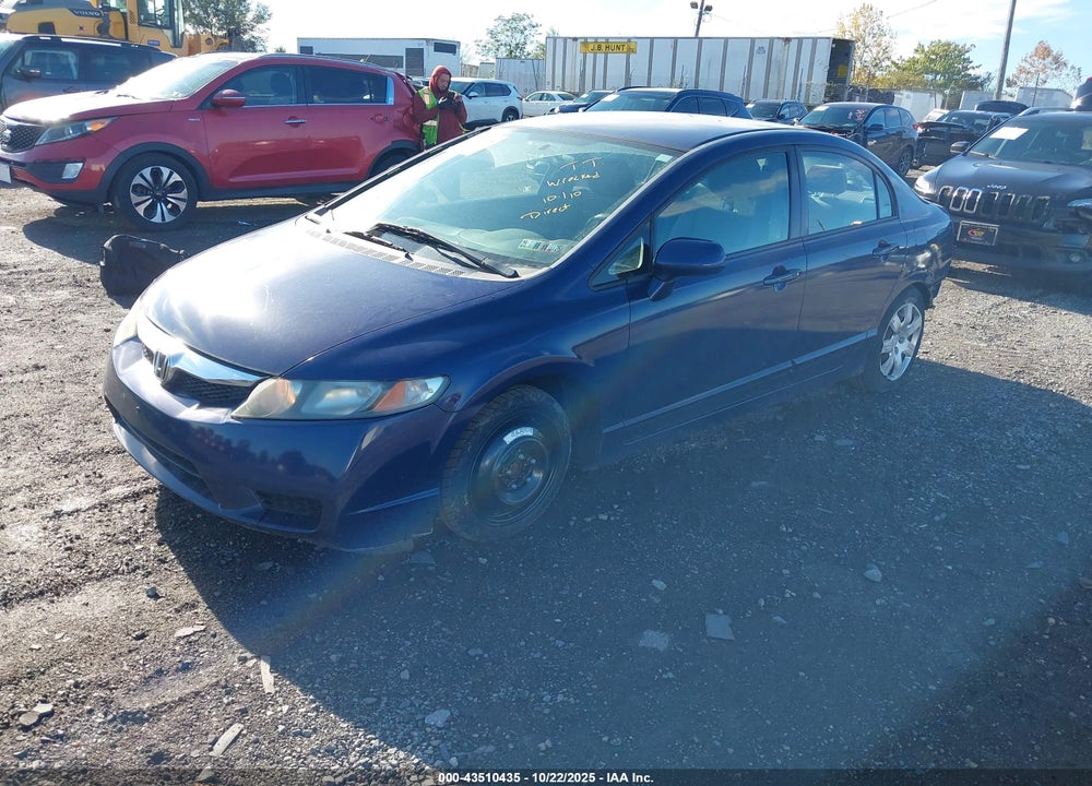 2009 HONDA CIVIC LX VIN: 2HGFA16539H506738