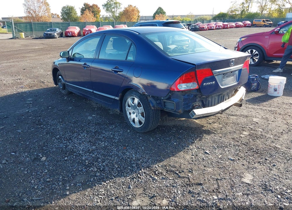 2009 HONDA CIVIC LX VIN: 2HGFA16539H506738
