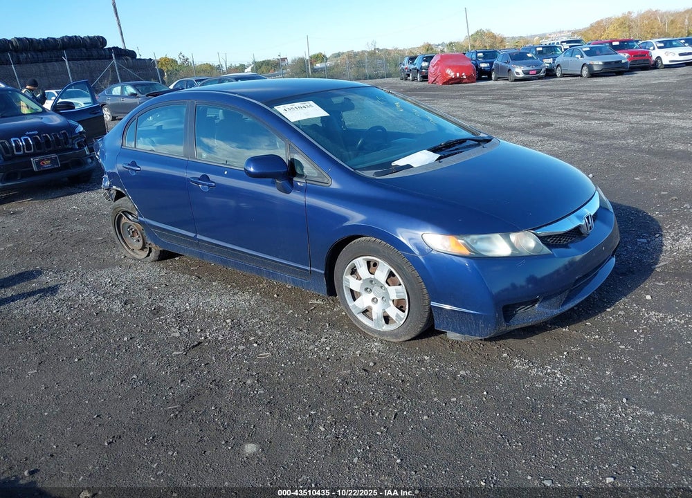 2009 HONDA CIVIC LX VIN: 2HGFA16539H506738
