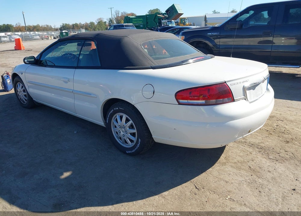 2002 CHRYSLER SEBRING LX VIN: 1C3EL45R72N261504