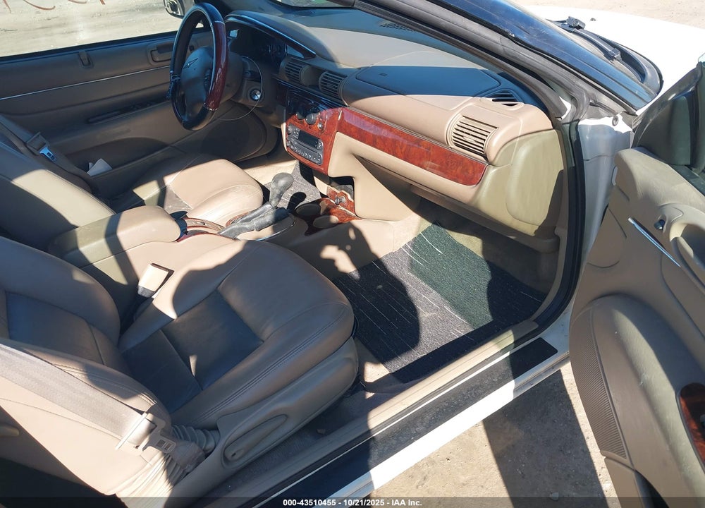 2002 CHRYSLER SEBRING LX VIN: 1C3EL45R72N261504