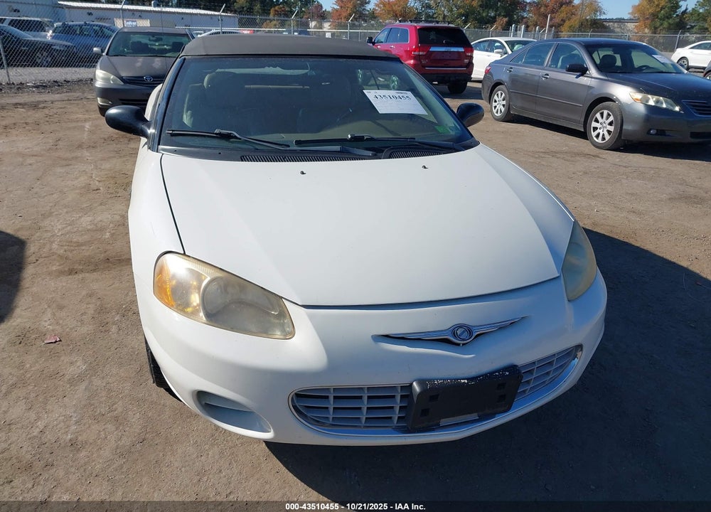 2002 CHRYSLER SEBRING LX VIN: 1C3EL45R72N261504