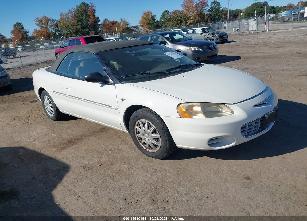 2002 CHRYSLER SEBRING LX VIN: 1C3EL45R72N261504